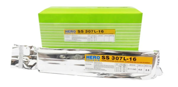 HERO TECH STAINLESS STEEL ELECTRODE TITANIA E307L-16