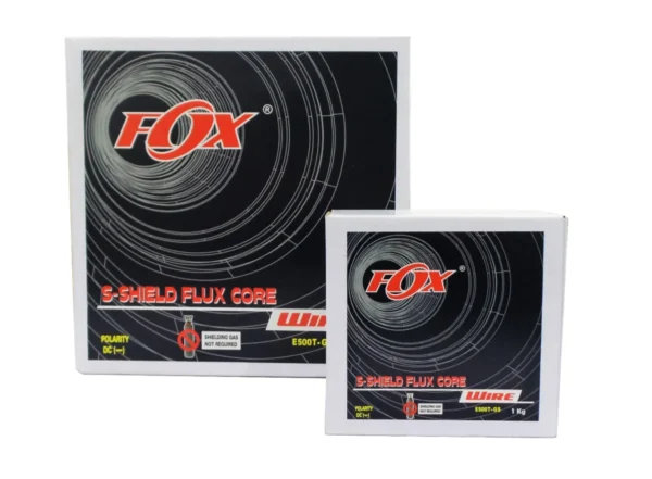 FOX S-SHIELD FLUX CORE WIRE E500T-GS