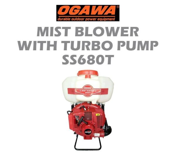 Ogawa Mist Blower with Turbo Pump SS680T