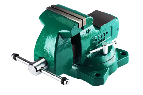 Sata 70845 Heavy Duty Mechanic’s Vise with Swivel Base 8″