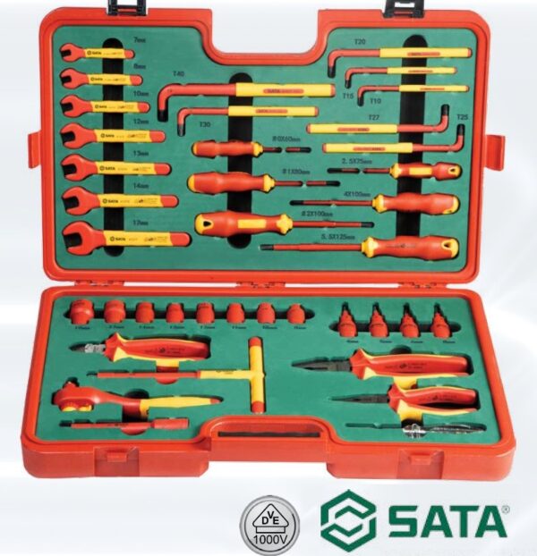 Sata 09933 ELECTRICAL AUTOMOTIVE TOOL SET 39pcs