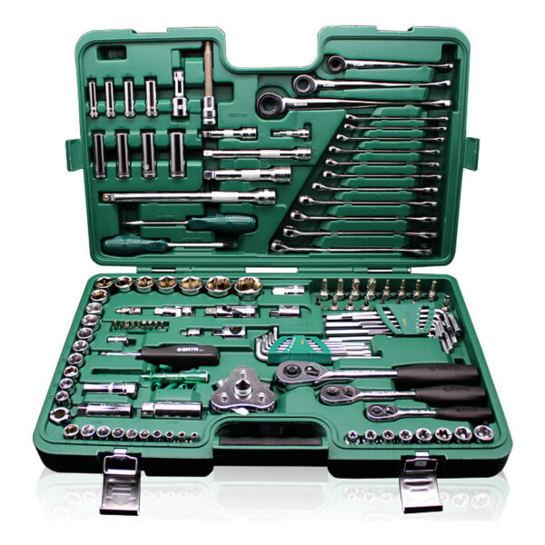 SATA 09014A Mechanic Hand Tools Set, 122pcs