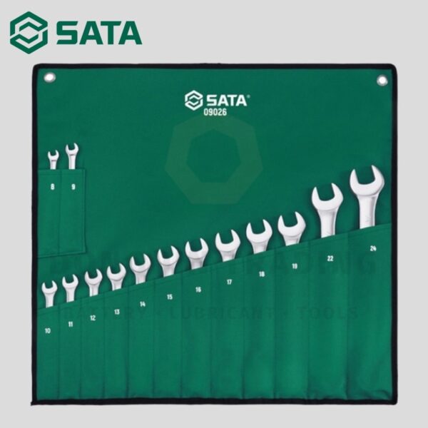 SATA 09026 14 pieces Metric Combination Wrench Set