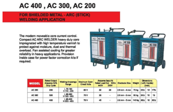 Diamonde AC Welding Machine
